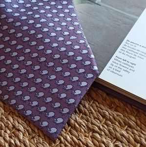 HÈRMES silk tie